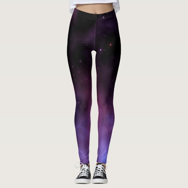Impresión de la galaxia legging (Anverso)