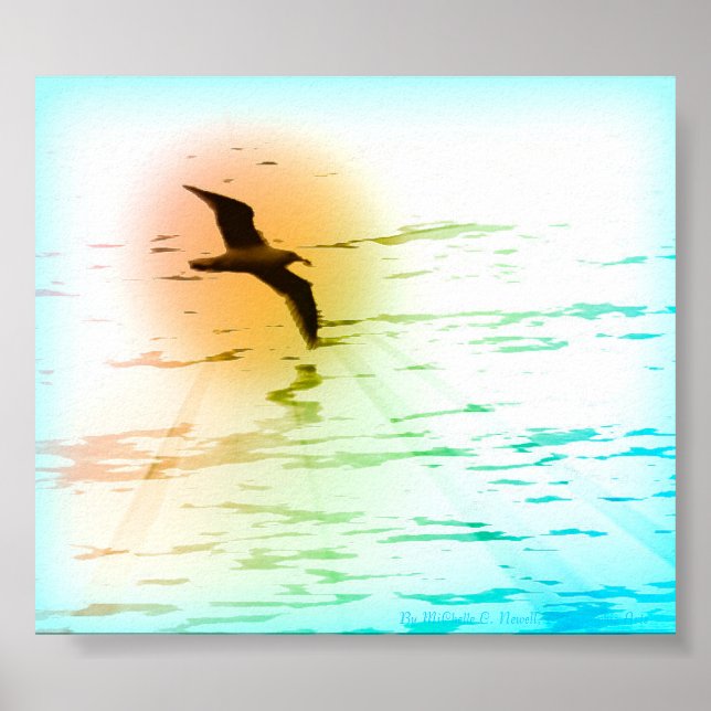 Impresión de la gaviota de primavera (Frente)