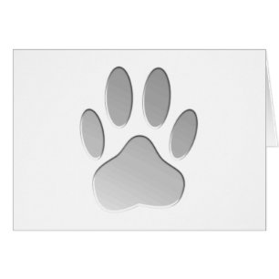 Impresión de la hoja de papel de perro de aspecto 