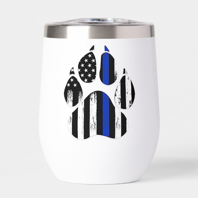 Impresión de la hoja delgada de la línea azul K9 (Frente)