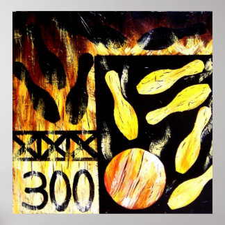 IMPRESIÓN DE LA HUELGA BOWL CANVAS POR Teo Alfonso