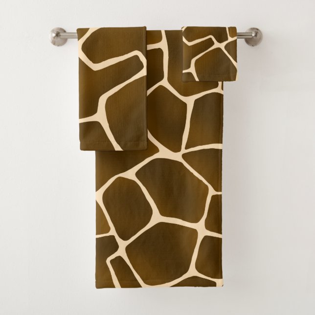 Impresión de la jirafa natural de Safari salvaje (In situ)