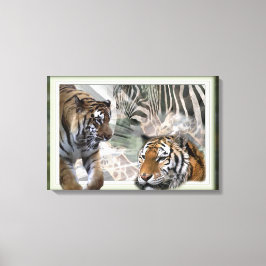 Impresión de la jungla primitiva