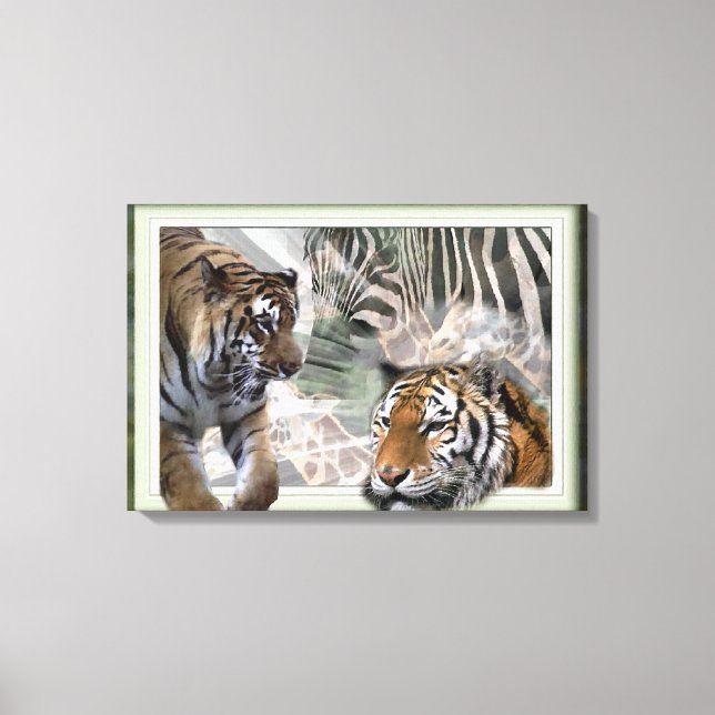 Impresión de la jungla primitiva (Anverso)