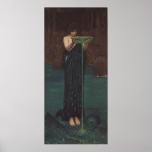 Impresión de la lona de Circe Invidiosa
