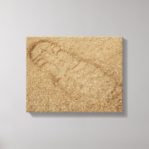 Impresión de la lona de la impresión de la bota