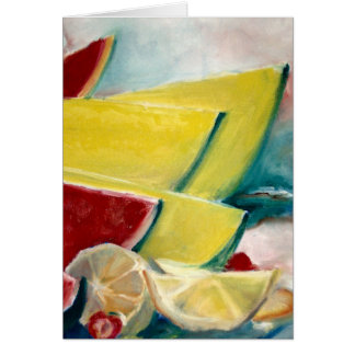 Impresión de la mezcla del melón