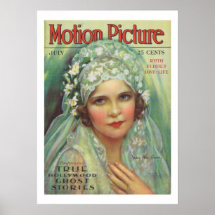 Impresión de la portada de revista de la película