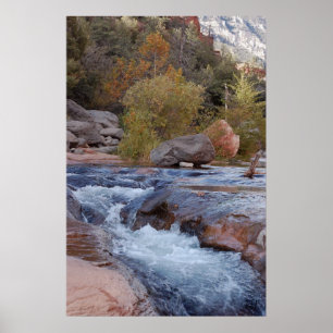 Impresión de la roca de la diapositiva de Sedona