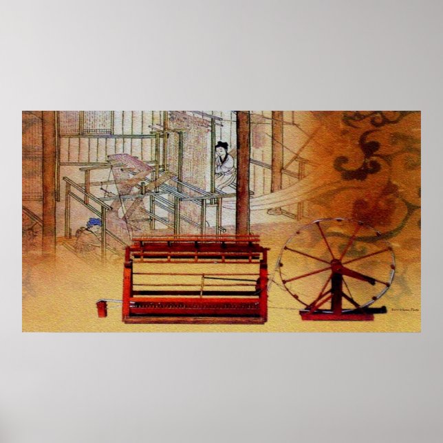 Impresión de la rueda giratoria china (Frente)