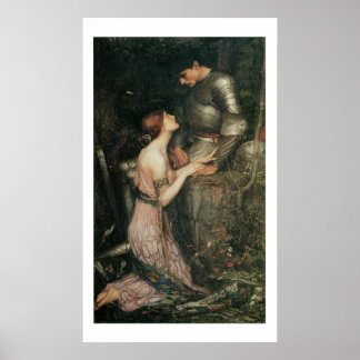 Impresión de la sirena de arte victoriana asombros