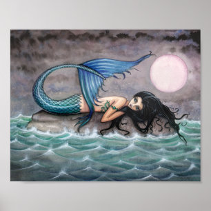 Impresión de la sirena de la isla pequeña