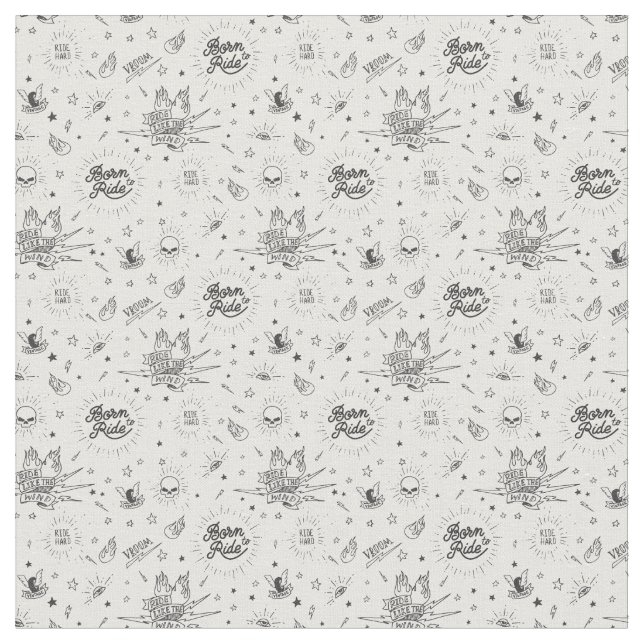 Impresión de la tela del motorista (De cerca)