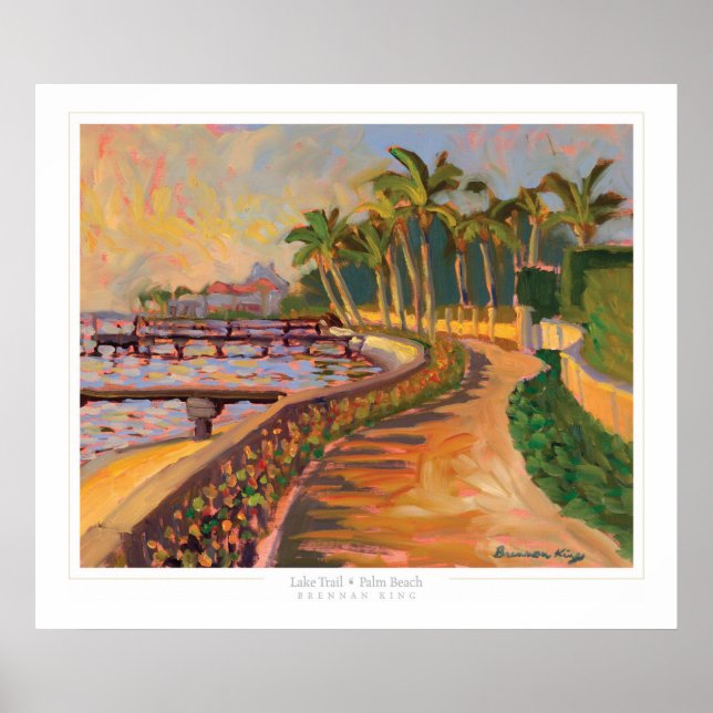 Impresión de Lake Trail (Frente)