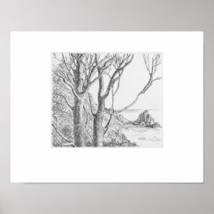 Impresión de Lamorna Cornwall, reimpresión de Elea