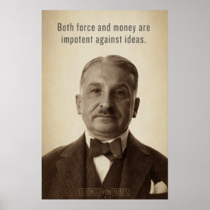 Impresión de las ideas de Ludwig von Mises