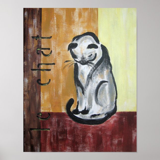 Impresión de Le Chat 11x 14 (Frente)