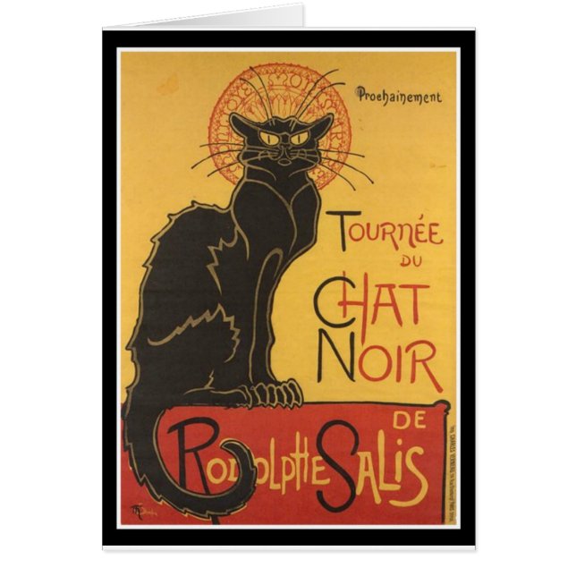 IMPRESIÓN DE LE CHAT NOIR (Frente)