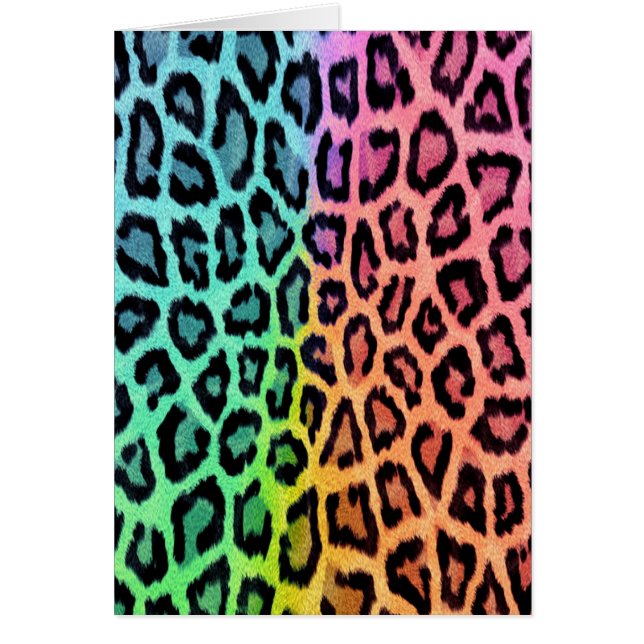 Impresión de leopardo de tinta de tinta (Frente)