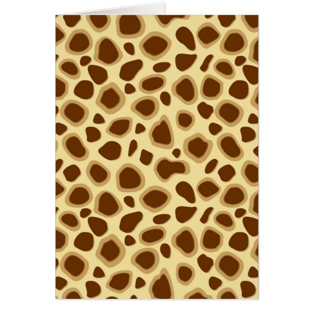 Impresión de leopardo - Marrón chocolate y Tan de  (Frente)