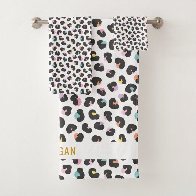 Impresión de leopardo multicolor (In situ)