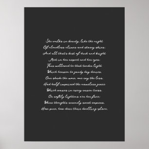 Impresión de letras personalizados, Poster de letr