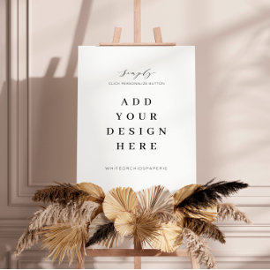 Impresión de Letrero de Boda de 18" x 24"