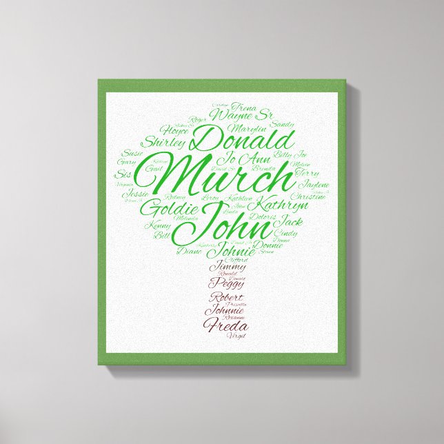 Impresión de lienzo (Anverso)