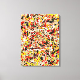 Impresión de lienzo abstracto Annelisa No. 7