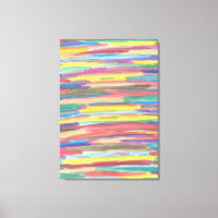 Impresión de lienzo abstracto de arte del espectro
