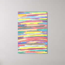 Impresión de lienzo abstracto de arte del espectro