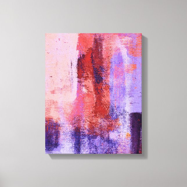 Impresión de lienzo abstracto de Nichinan (Anverso)