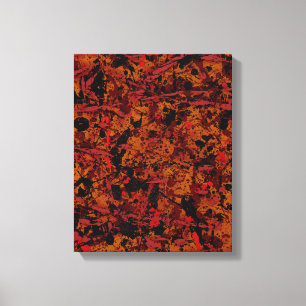 Impresión de lienzo abstracto n.º 1 de la compacta