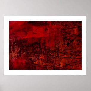 Impresión de lienzo abstracto original - Arte abst