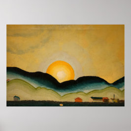 Impresión de lienzo Arthur Dove en el puerto de No