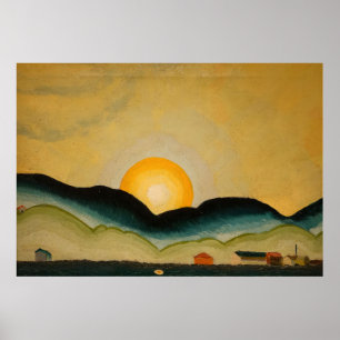 Impresión de lienzo Arthur Dove en el puerto de No