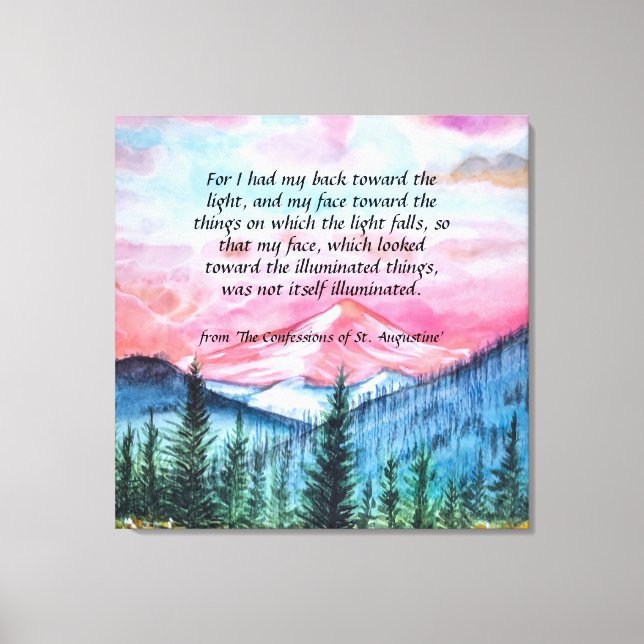 Impresión de lienzo asqueroso (Anverso)