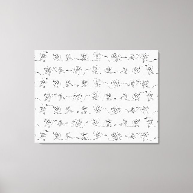 Impresión de lienzo astronauta (Anverso)