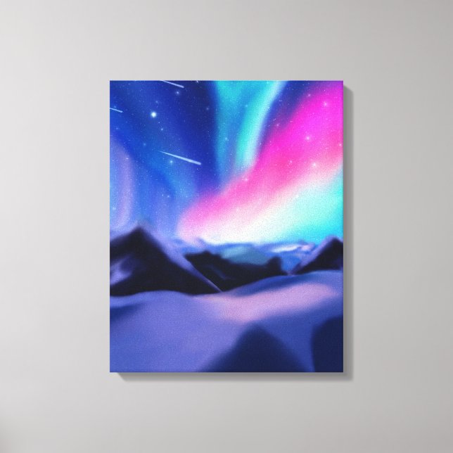 Impresión de lienzo Aurora Dreams (Anverso)