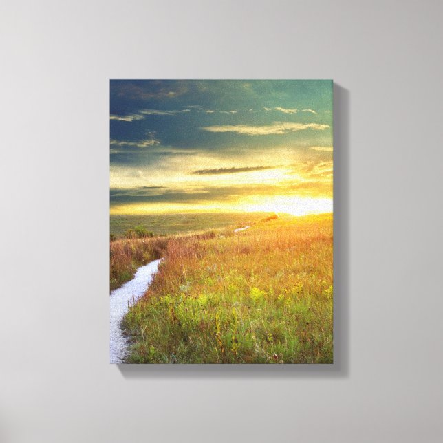 Impresión de lienzo Bella Artes - Konza Prairie (Anverso)