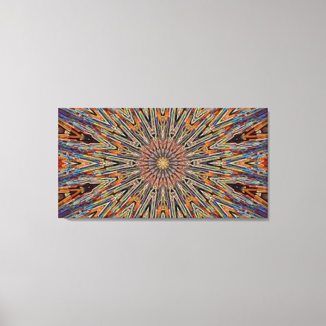 Impresión de lienzo BullmasterGardian 40x21 (Anverso)