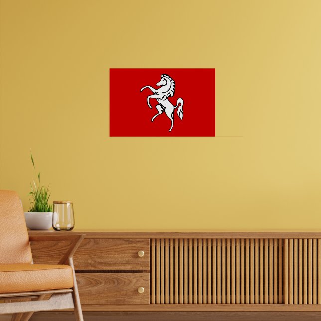 Impresión de lienzo con bandera de Kent, Inglaterr (Salón 2)