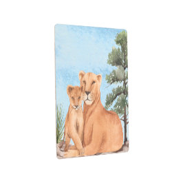 Impresión de lienzo de amor de madre