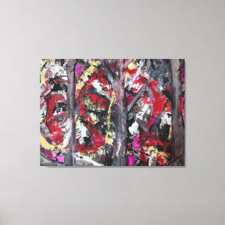 Impresión de lienzo de arte abstracto