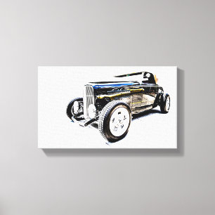 Impresión de lienzo de arte de coche / Decoración