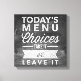 Impresión de lienzo de arte de cocina