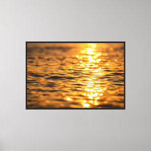 Impresión de lienzo de arte fino de reflejos de ag