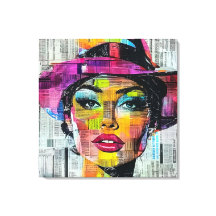 Impresión de lienzo de arte pop urbano