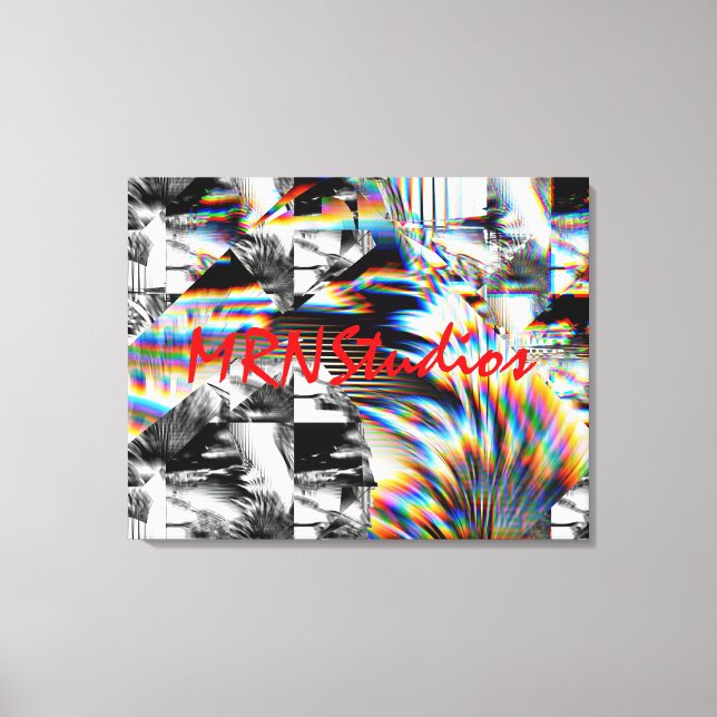 Impresión de lienzo de asalto arco iris (Anverso)
