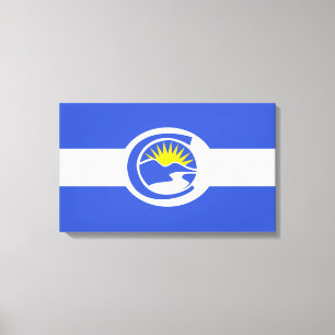 Impresión de lienzo de Bandera de la Ciudad del Ce